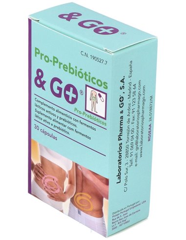 Pro-Prebioticos 30Cap. de Pharma & Go