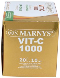 Vit C 1000 Vitamina C Liposomada 20 Ampollas de Marnys
