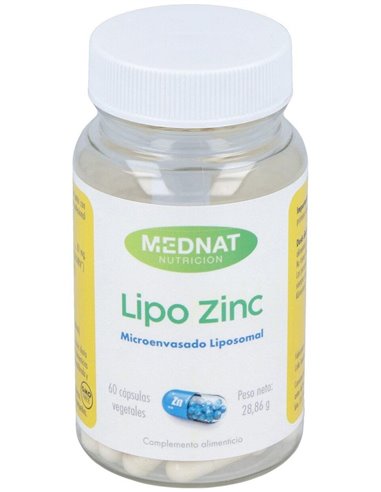 Lipo Zinc 60Cap. de Mednat