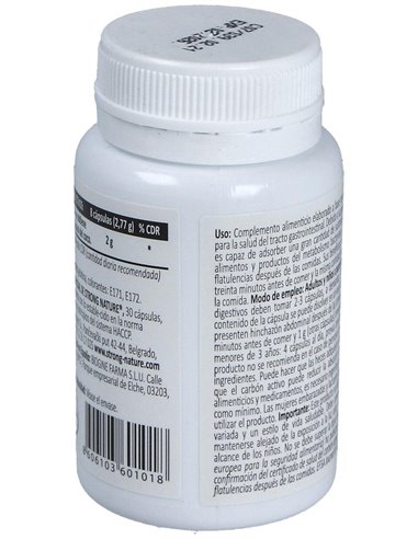 Carbon Activo 30Cap. de Strong Nature