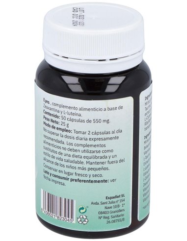 Eyes Green 50 Cáps. de Espadiet