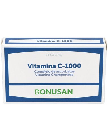 Vitamina C 1000 Complejo De Ascorbatos 30Comp. de Bonusan
