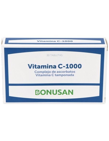 Vitamina C 1000 Complejo De Ascorbatos 30Comp. de Bonusan