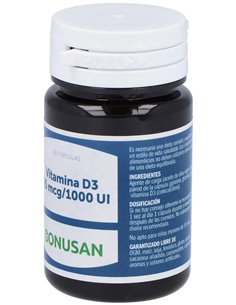 Vitamina D3 25Mcg/1000Ui 90Cap. de Bonusan