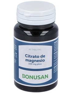 Citrato De Magnesio 150Mg. 60Comp. de Bonusan
