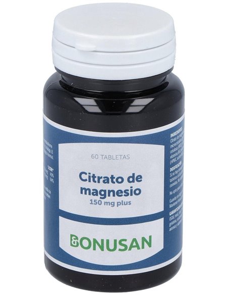 Citrato De Magnesio 150Mg. 60Comp. de Bonusan
