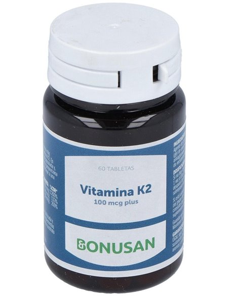 Vitamina K2 100Mcg. Plus 60Comp. de Bonusan