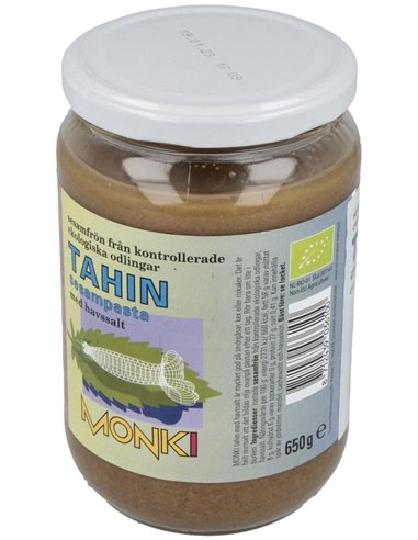 Tahin Tostado 650Gr. Bio C/Sal de Monki