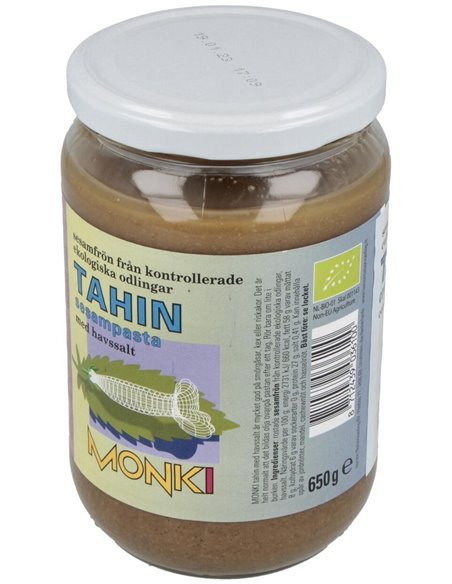 Tahin Tostado 650Gr. Bio C/Sal de Monki