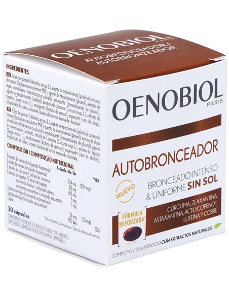 Oenobiol Autobronceador 30Cap. de Oenobiol
