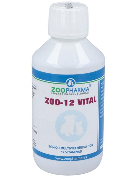 Zoo-12 Vital Perros Y Gatos 250Ml. de Zoopharma Vet