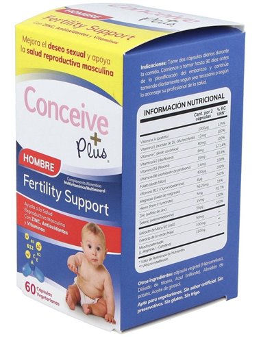 Conceive Plus Apoyo Fertilidad Masculina 60Cap de Sasmar