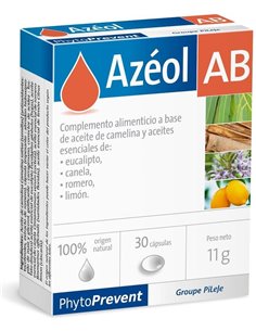 Azeol Ab 30 cápsulas de Pileje