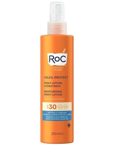 Roc Sol Locion Hidratante Spray Spf30 200Ml. de Roc