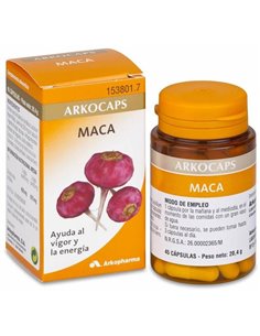 Maca 40Arkocapsulas. Bio de Arkopharma
