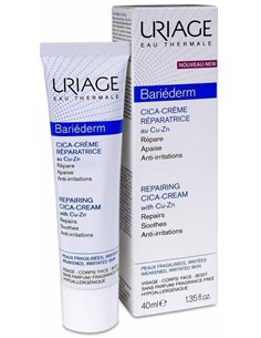 Bariederm Cica Cobre-Zinc Heridas Crema 40Ml. de Uriage