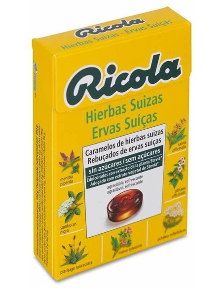 Ricola Caramelos Hierbas Suizas 50 Gramos S/A Ricola
