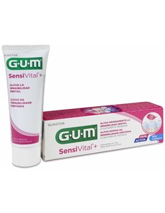 Sensivital+ Pasta Dental Fluorudo 75Ml de Gum