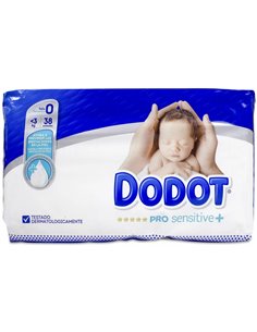 Dodot Pañal Inf Pro Sensitive T0 0-3 Kg 38 U de Dodot