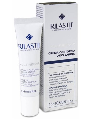 Rilastil Multirepair Contorno De Ojos-Labios 15Ml. de Rilastil