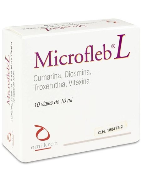 Microfleb L 10 Viales 10Ml de Omikron