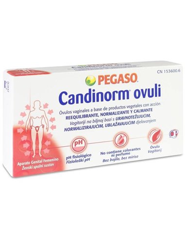 Candinorm 10 Ovulos Vaginales de Pegaso