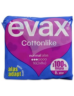 Evax Cottonlike Alas Normal 16Ud. de Evax