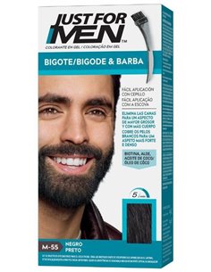 Just For Men Bigote Barba Negro M55 de Just For Men