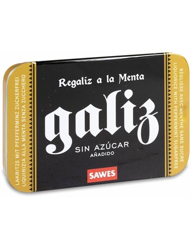 Regaliz Menta 20Gr de Sawes
