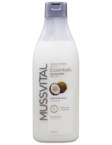 Mussvital Essentials Gel Leche Coco 750Ml de Mussvital