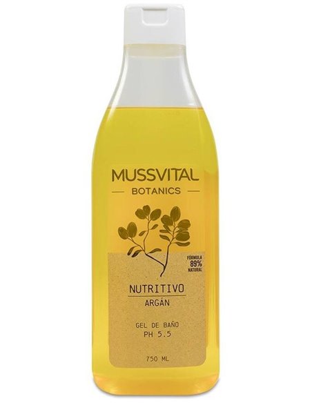Mussvital Botanics Gel Argan 750Ml de Mussvital
