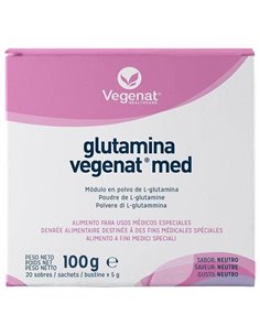 Vegenat Glutamina Med 20 Sobres Neutro de Vegenat