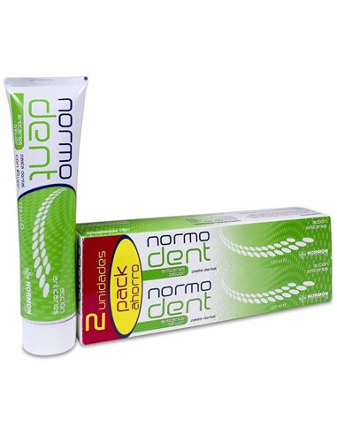 Normodent Anticaries Pack Pasta Dental 2 X 125Ml de Normodent