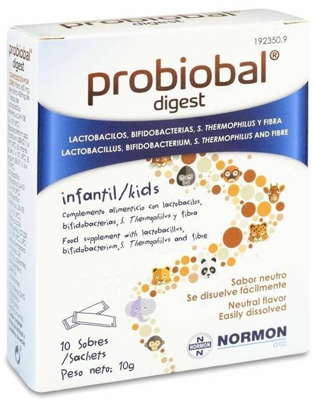 Probiobal Digest Infantil 10 Sobres de Probiobal