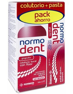 Normodent Gingivitis Cpc Pack Pasta + Colutorio de Normodent