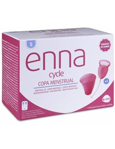 Enna Copa Menstrual (S) 2Copas+Caja Esteril de Enna Cycle