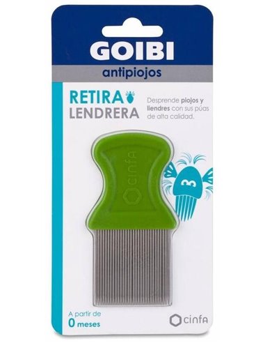 Goibi Antipiojos Retira Lendrera de Goibi
