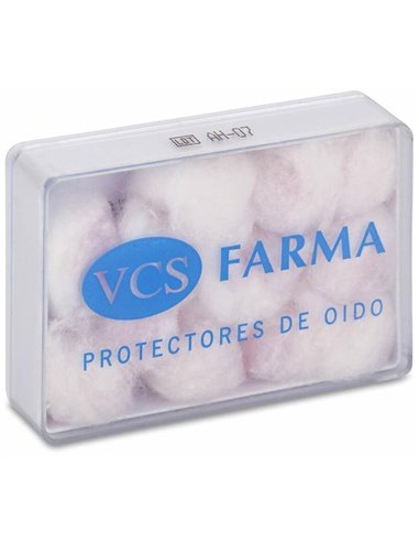 Vcs Tapon Oido Cera C/Algodon 12Un de Vcs
