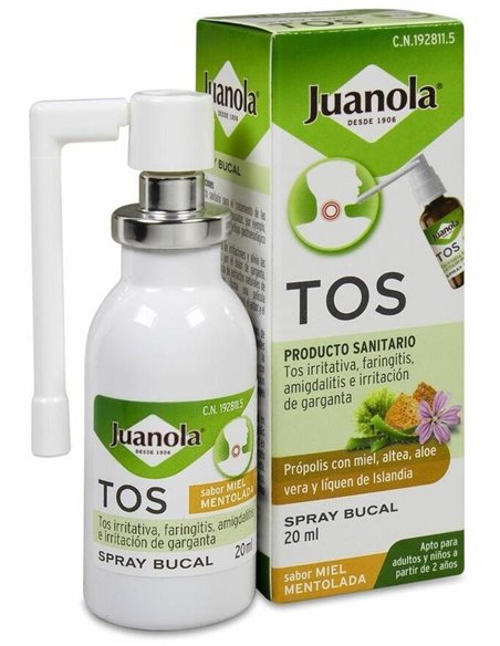 Juanola Pulv Bucal Tos Miel 20 Ml de Juanola