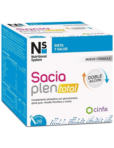 Ns Saciaplen Total 3 G 28 Sobres de Ns