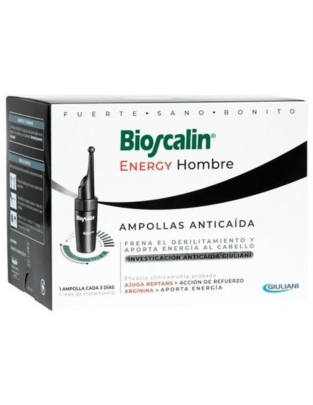 Bioscalin Energy Hombre 10 Amp. de Bioscalin
