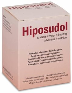 Hiposudol Toallitas 10 Sobres de Hiposudol