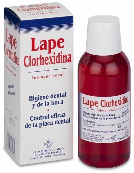 Lape Clorhexidina Enjuague Bucal 250Ml de Lape