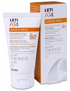 Leti At4 Atopic Skin Defense Facial Spf 50 50Ml de Leti
