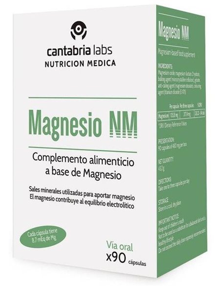 Magnesio Nm 90Cap. de Nm