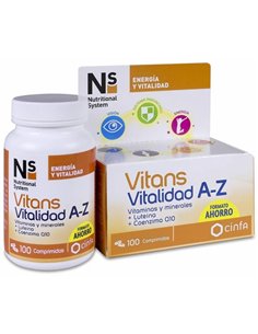 Ns Vitans Vitalidad A-Z 100 Comp de Ns