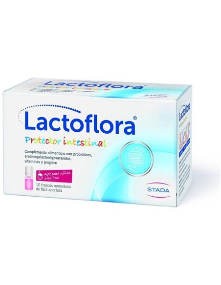 Lactoflora Protec Intestinal Niños 10 Frascos 7 Ml de Lactoflora