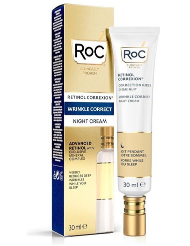 Roc Wrinkle Correct Crema De Noche 30Ml. de Roc