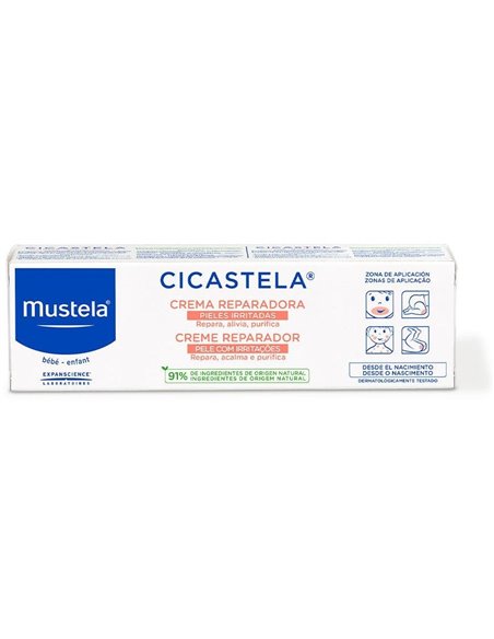 Cicastela Crema Reparadora Bebe-Niño 40Ml. de Mustela