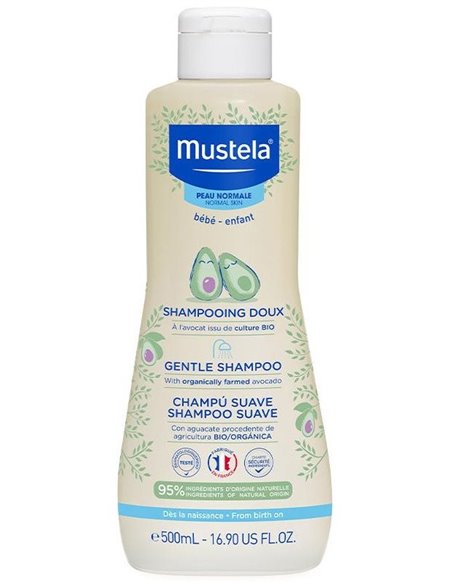 Champu Suave Bebe-Niño 500Ml. de Mustela